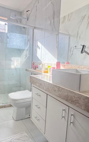 Casa para alugar com 89m², 2 quartos e sem vagaBanheiro Social