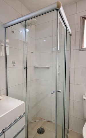 Apartamento para alugar com 35m², 1 quarto e 1 vaga Apartamento para alugar com 35m², 1 quarto e 1 vagaBanheiro Social