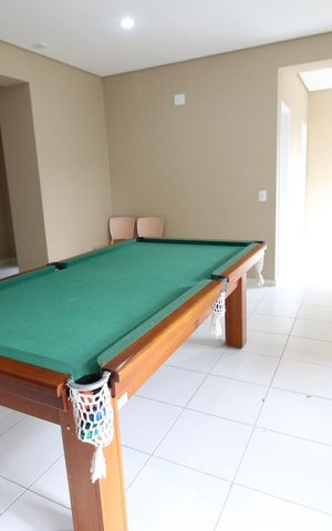 Apartamento para alugar com 63m², 2 quartos e 1 vagaÁrea comum - Sala de jogos