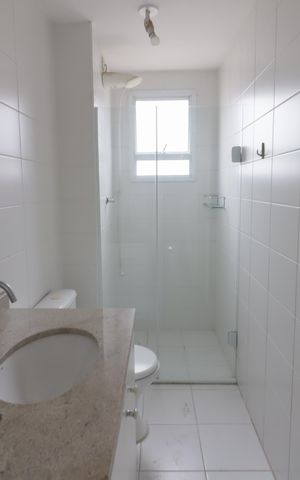 Apartamento para alugar com 63m², 2 quartos e 1 vagaBanheiro 2
