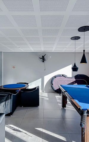 Apartamento à venda com 73m², 2 quartos e 1 vagaSalão de jogos