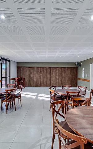 Apartamento à venda com 73m², 2 quartos e 1 vagaÁrea comum - Salão de festas
