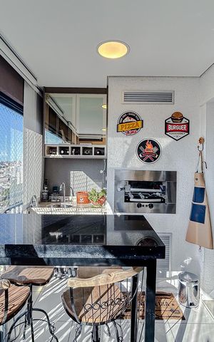 Apartamento à venda com 73m², 2 quartos e 1 vagaVaranda