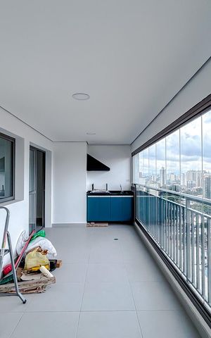 Apartamento à venda com 76m², 2 quartos e 1 vagaVaranda