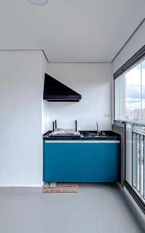 Apartamento à venda com 76m², 2 quartos e 1 vagaVaranda