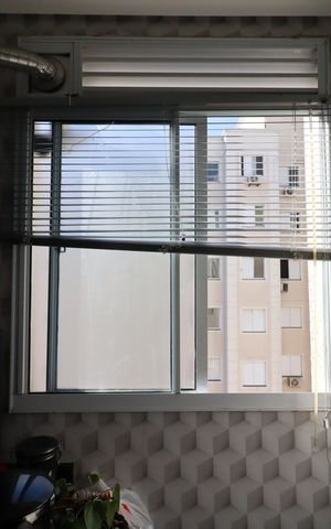 Apartamento à venda com 50m², 2 quartos e 1 vagaJanela da Cozinha e Área de Serviço