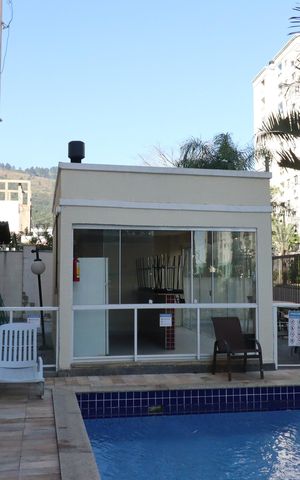 Apartamento à venda com 50m², 2 quartos e 1 vagaÁrea comum - Salão de festas