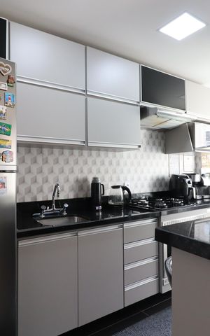 Apartamento à venda com 50m², 2 quartos e 1 vagaCozinha e Área de Serviço