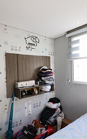 Apartamento à venda com 50m², 2 quartos e 1 vagaQuarto 2 