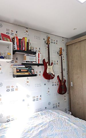 Apartamento à venda com 50m², 2 quartos e 1 vagaQuarto 2 