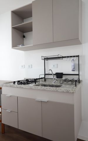 Apartamento para alugar com 27m², 1 quarto e sem vagaCozinha/ Sala