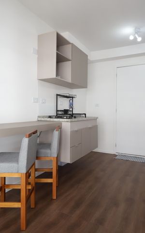 Apartamento para alugar com 27m², 1 quarto e sem vagaSala/Cozinha