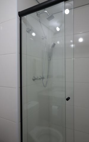 Apartamento para alugar com 27m², 1 quarto e sem vagaBanheiro da Suíte