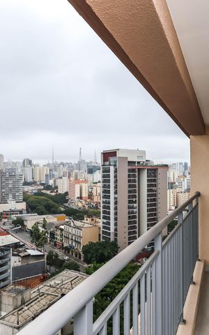 Apartamento à venda com 30m², 1 quarto e sem vagaVaranda