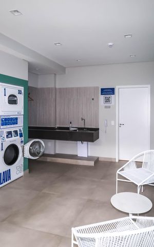 Apartamento à venda com 30m², 1 quarto e sem vagaLavanderia