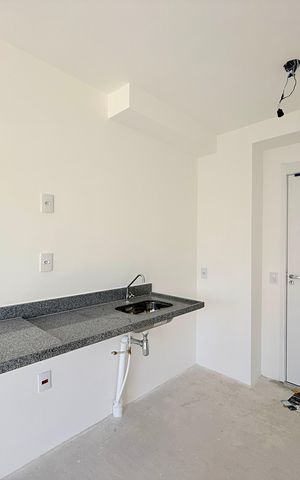 Studio à venda com 24m², 1 quarto e sem vaga Studio à venda com 24m², 1 quarto e sem vagaCozinha
