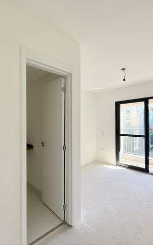 Studio à venda com 24m², 1 quarto e sem vaga Studio à venda com 24m², 1 quarto e sem vagaCozinha