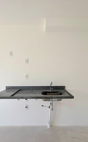 Studio à venda com 24m², 1 quarto e sem vaga Studio à venda com 24m², 1 quarto e sem vagaCozinha