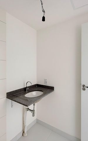 Studio à venda com 24m², 1 quarto e sem vaga Studio à venda com 24m², 1 quarto e sem vagaBanheiro