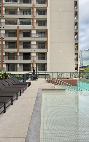 Studio à venda com 24m², 1 quarto e sem vaga Studio à venda com 24m², 1 quarto e sem vagaPiscina