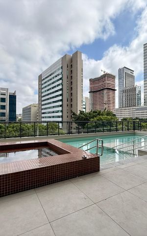 Studio à venda com 24m², 1 quarto e sem vaga Studio à venda com 24m², 1 quarto e sem vagaPiscina
