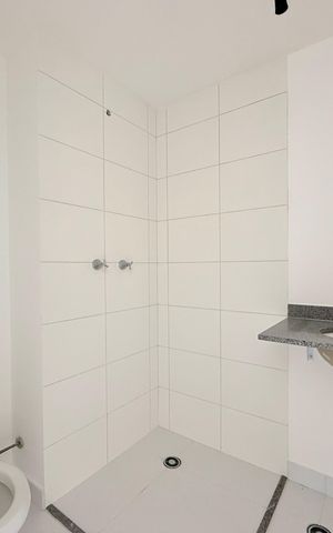 Studio à venda com 24m², 1 quarto e sem vaga Studio à venda com 24m², 1 quarto e sem vagaBanheiro