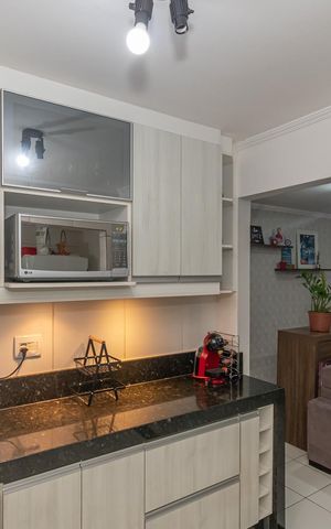 Apartamento à venda com 65m², 3 quartos e 1 vaga Apartamento à venda com 65m², 3 quartos e 1 vagaCozinha e Área de Serviço