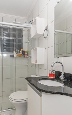Apartamento à venda com 65m², 3 quartos e 1 vaga Apartamento à venda com 65m², 3 quartos e 1 vagaBanheiro social