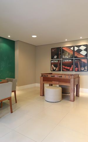Apartamento para alugar com 42m², 1 quarto e 1 vagaSalão de festas 