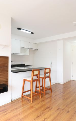 Apartamento para alugar com 42m², 1 quarto e 1 vagaSala