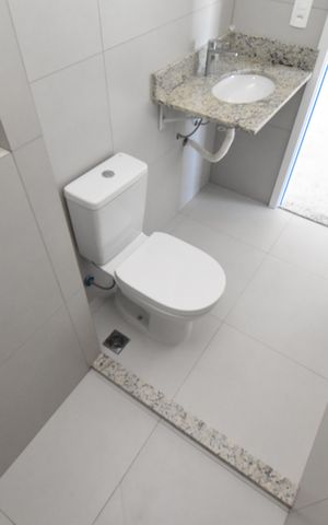 Studio à venda com 25m², 1 quarto e sem vagaBanheiro do Studio