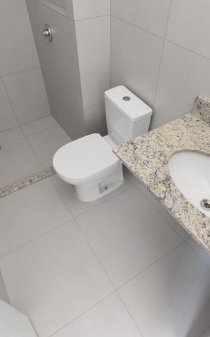 Studio à venda com 25m², 1 quarto e sem vagaBanheiro do Studio