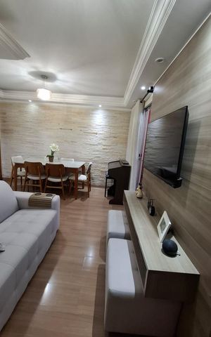 Apartamento à venda com 49m², 2 quartos e 1 vaga Apartamento à venda com 49m², 2 quartos e 1 vagaSala