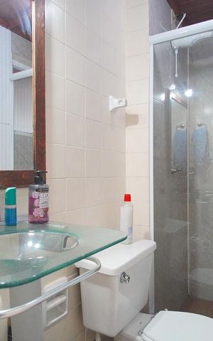 Apartamento à venda com 47m², 1 quarto e 1 vagaBanheiro