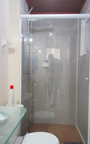 Apartamento à venda com 47m², 1 quarto e 1 vagaBanheiro