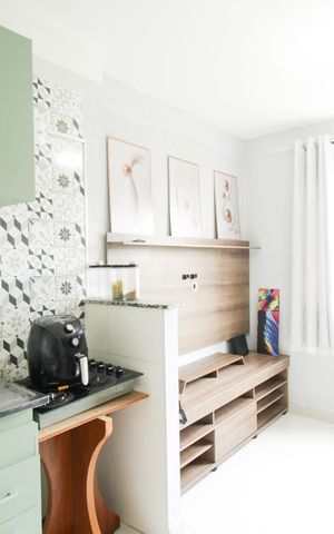 Apartamento à venda com 32m², 2 quartos e sem vaga Apartamento à venda com 32m², 2 quartos e sem vagaSala / cozinha