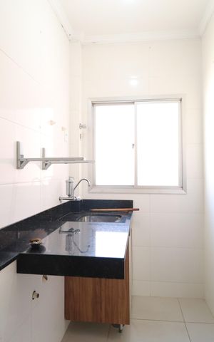 Apartamento para alugar com 58m², 2 quartos e 1 vagaCozinha e Área de Serviço