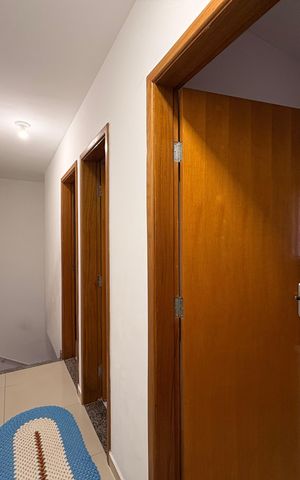 Apartamento à venda com 111m², 3 quartos e 1 vaga Apartamento à venda com 111m², 3 quartos e 1 vagaCorredor acesso aos quartos
