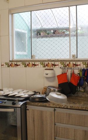 Casa de condomínio à venda com 118m², 4 quartos e 2 vagasCozinha