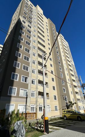 Apartamento para alugar com 41m², 2 quartos e 1 vagaFachada do bloco