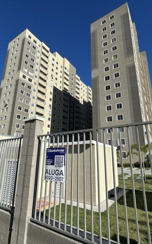 Apartamento para alugar com 41m², 2 quartos e 1 vagaFachada + placa