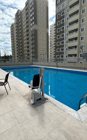 Apartamento para alugar com 41m², 2 quartos e 1 vagaÁrea comum - Piscina