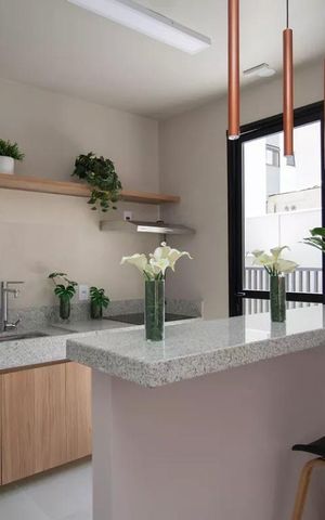 Apartamento para alugar com 34m², 2 quartos e sem vagaSalão de Festas