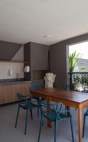 Apartamento para alugar com 34m², 2 quartos e sem vagaChurrasqueira
