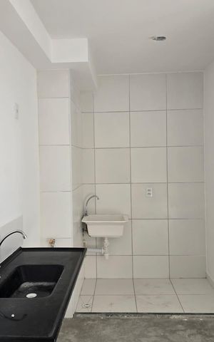 Apartamento para alugar com 38m², 2 quartos e 1 vaga Apartamento para alugar com 38m², 2 quartos e 1 vagaCozinha e Área de Serviço