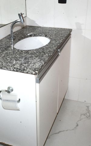 Apartamento à venda com 80m², 3 quartos e 2 vagasBanheiro da Suíte
