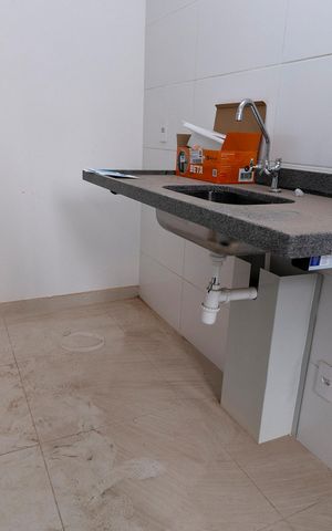 Apartamento à venda com 56m², 2 quartos e 1 vaga Apartamento à venda com 56m², 2 quartos e 1 vagaCOZINHA + ÁREA DE SERVIÇO
