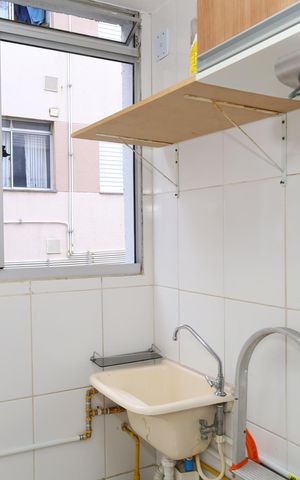 Apartamento à venda com 48m², 3 quartos e 1 vagaÁrea de Serviço