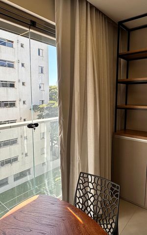 Studio para alugar com 24m², 1 quarto e sem vaga
