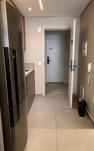 Studio para alugar com 24m², 1 quarto e sem vaga